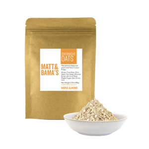 Maple Almond Overnight Oats